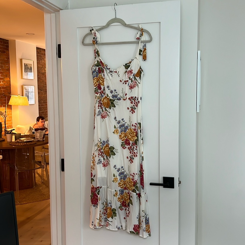 Reformation floral dress (Nikita)